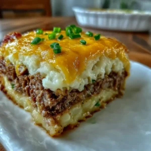 Loaded Potato and Meatloaf Casserole