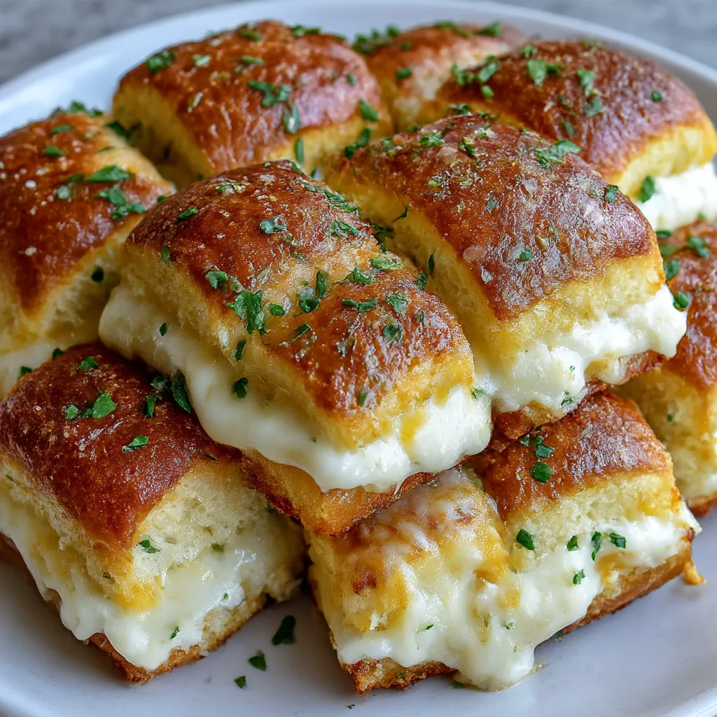 Mini Grilled Cheese Hawaiian Rolls