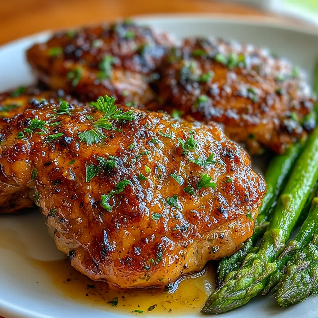 One-Pan Balsamic Chicken and Asparagus