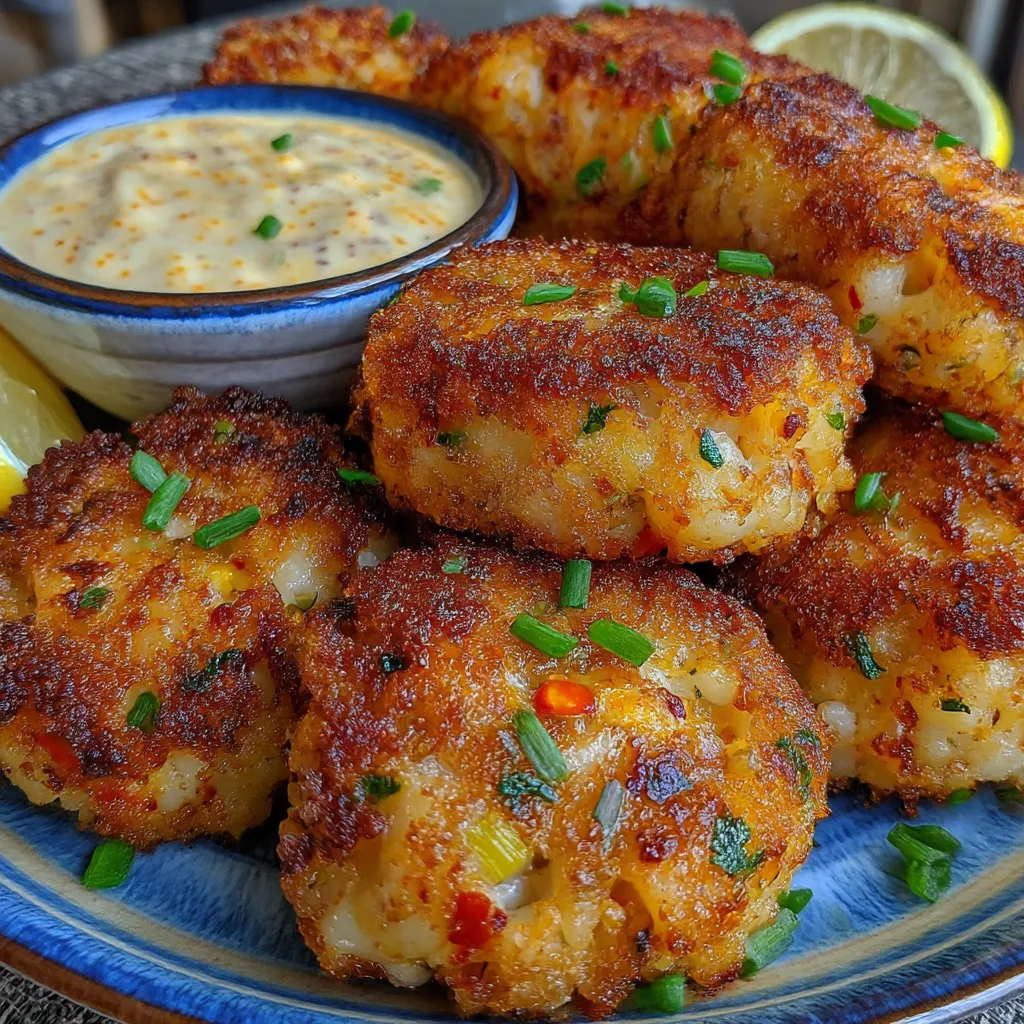 Shrimp Cakes with Lemon Aioli
