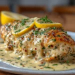 Slow Cooker Creamy Lemon Chicken