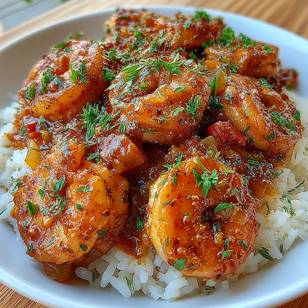 Spicy Voodoo Shrimp