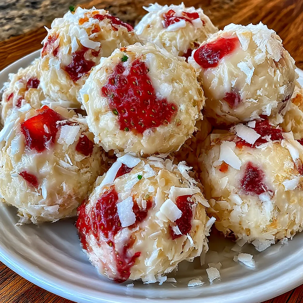 Strawberry Shortcake Bites
