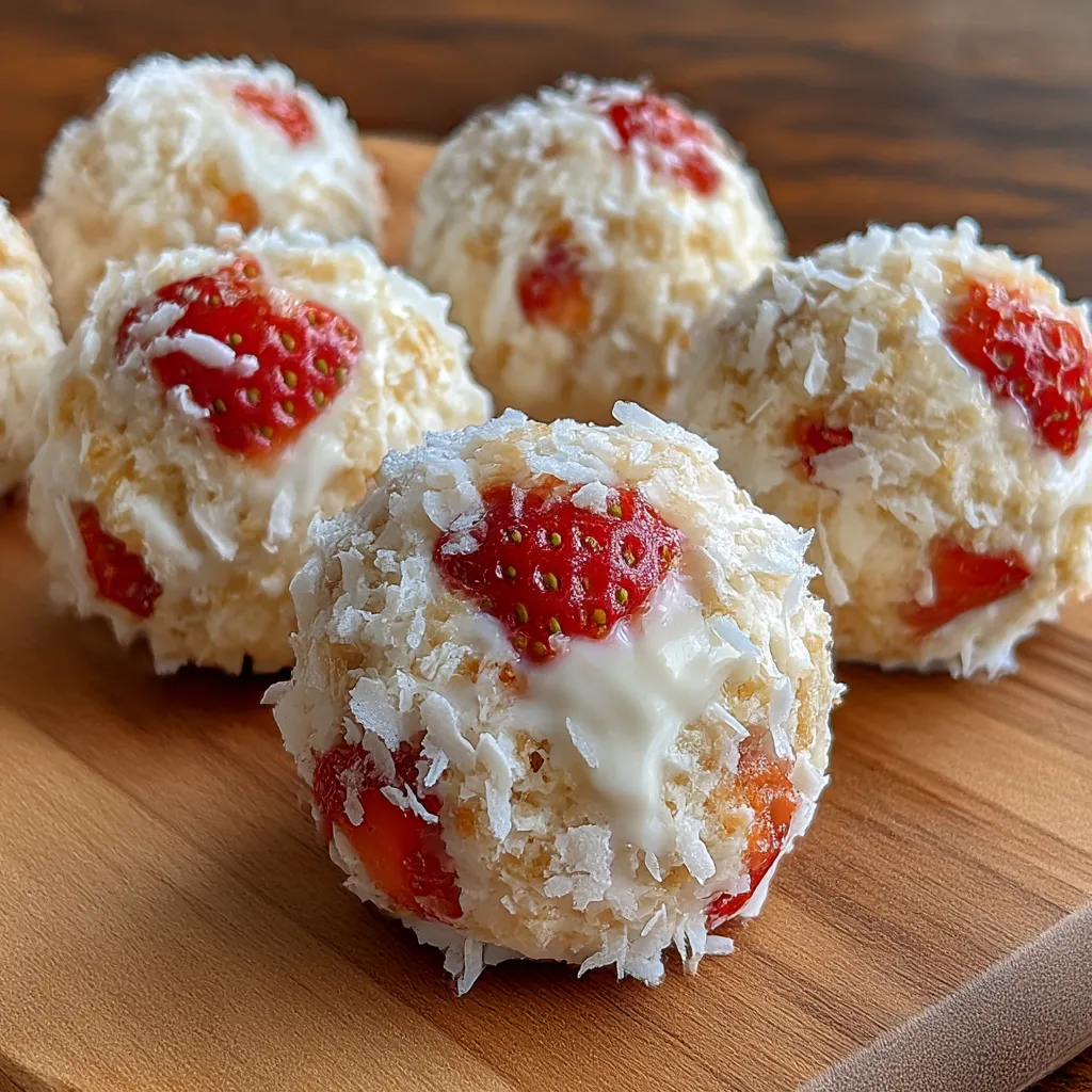 Strawberry Shortcake Bites