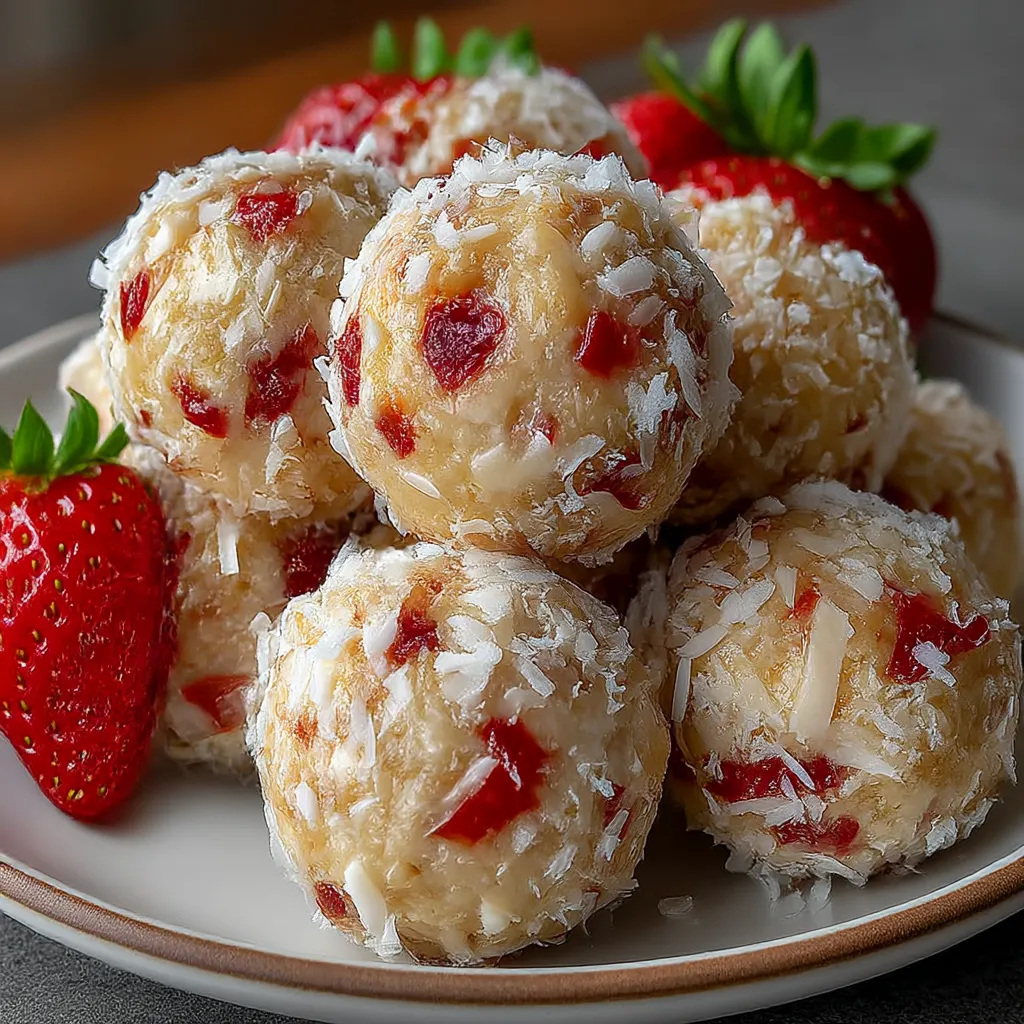 Strawberry Shortcake Bites