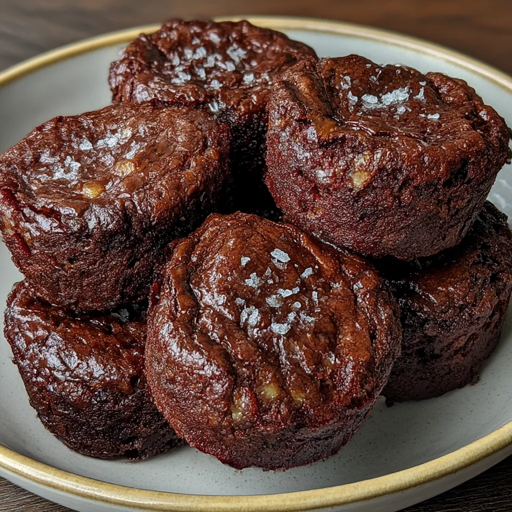 Sweet Red Velvet Brownie Bites