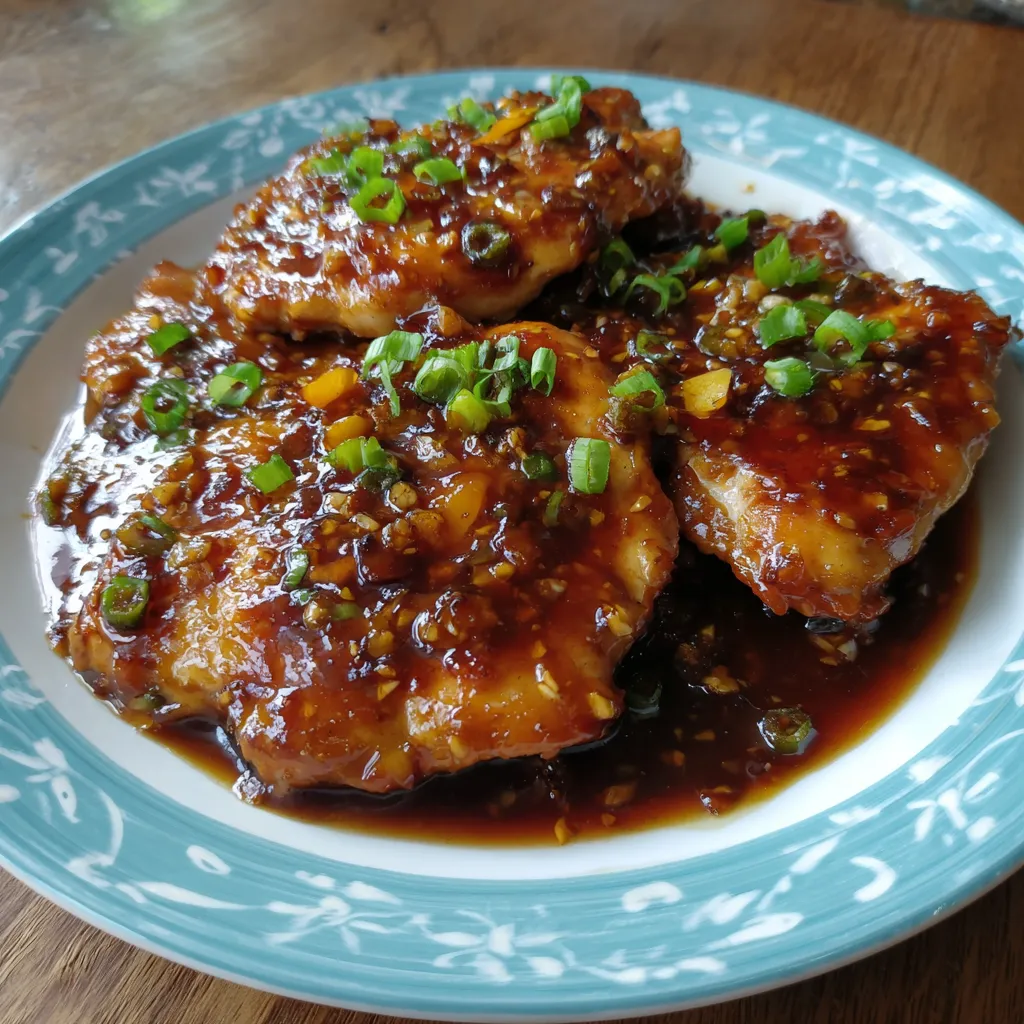 20-Minute Pressure Cooker Honey Garlic Chicken
