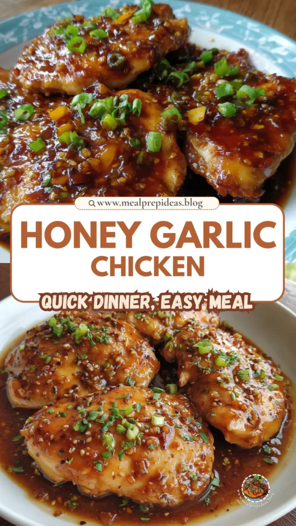 20-Minute Pressure Cooker Honey Garlic Chicken