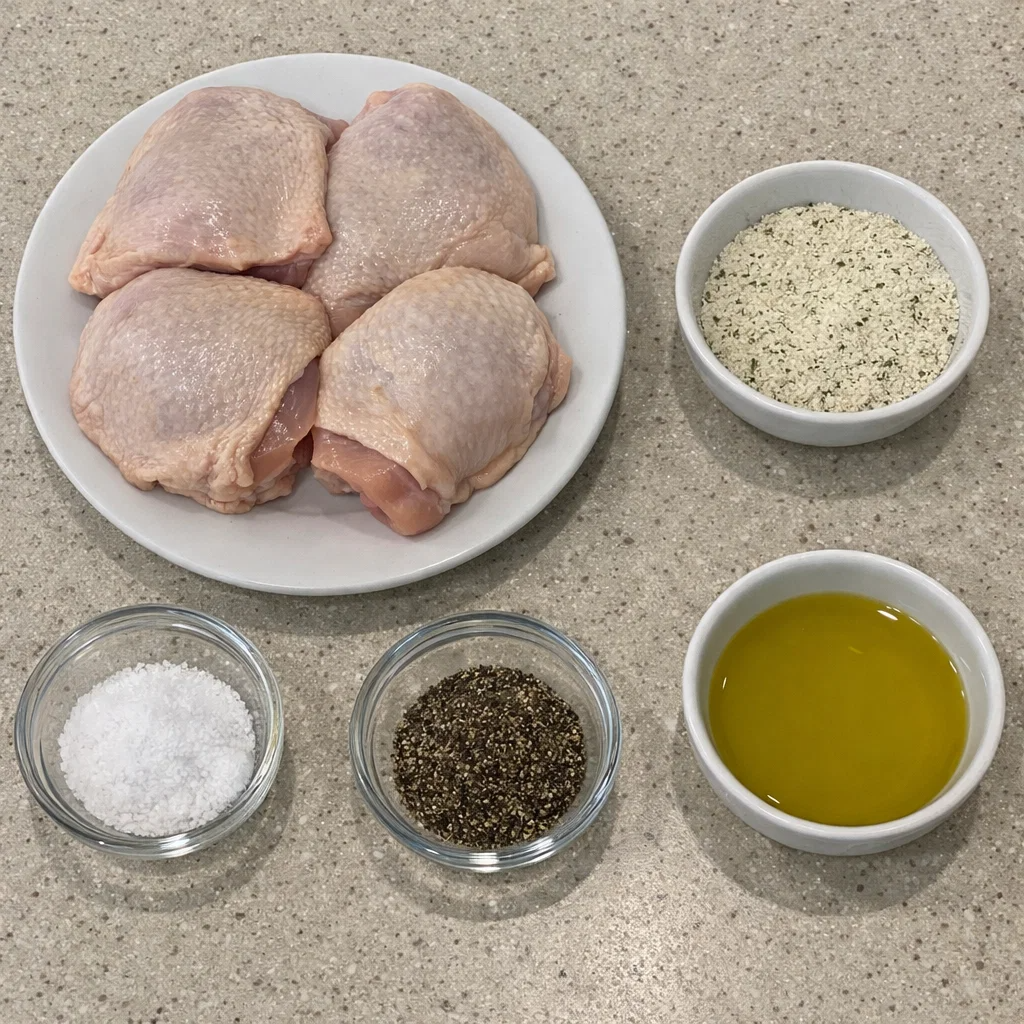 Baked Ranch Chicken Thighs