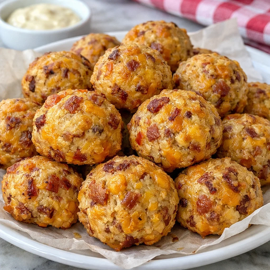 Bisquick Turkey Bacon Balls
