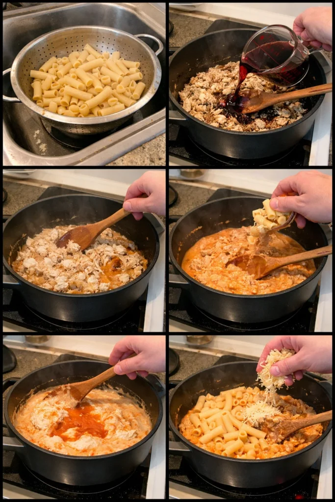 Buffalo Chicken Pasta