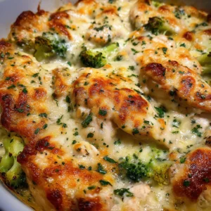 Chicken Alfredo Bake
