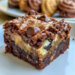 Cookie Dough Oreo Brownies