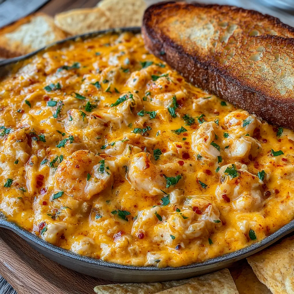 Crab Shrimp Queso