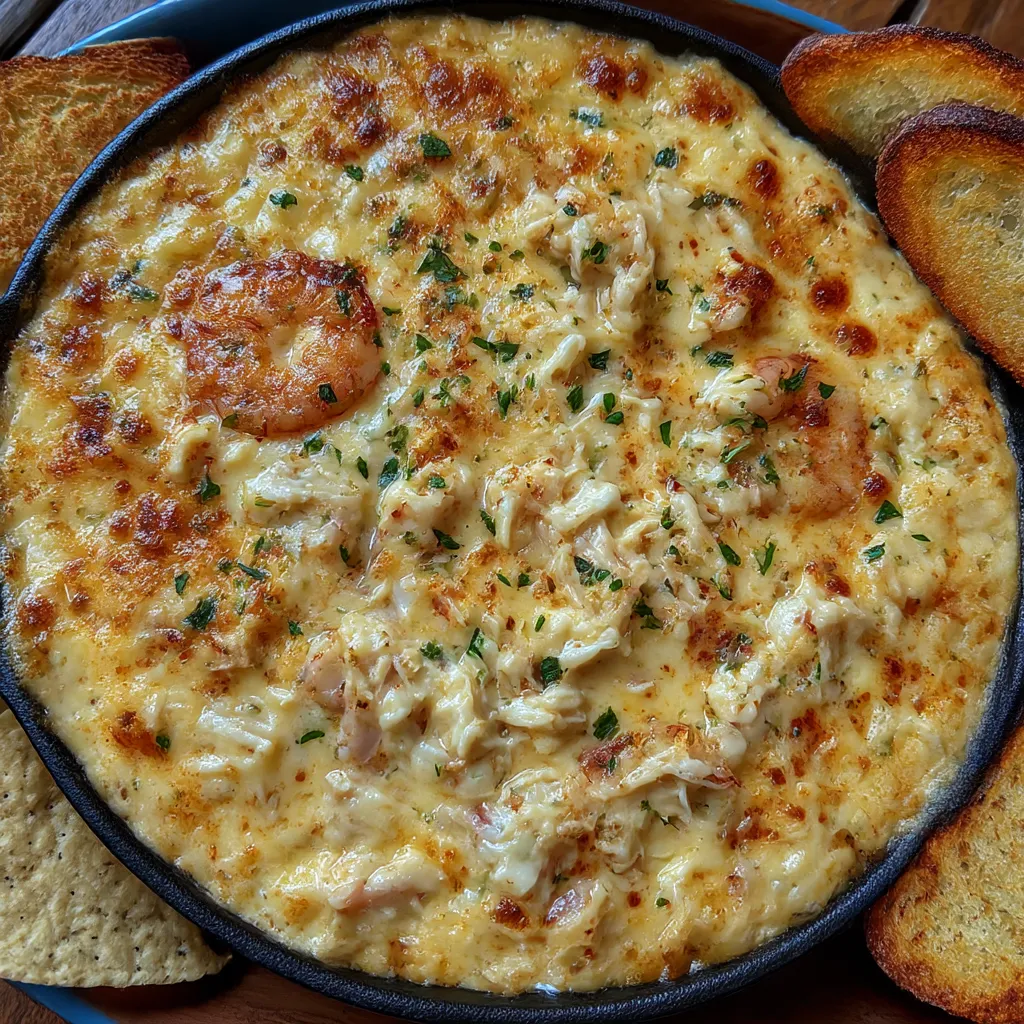 Crab Shrimp Queso