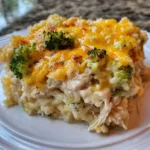 Creamy Chicken Cauliflower Rice Casserole