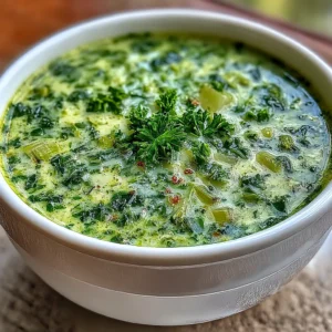 Creamy Dandelion Soup