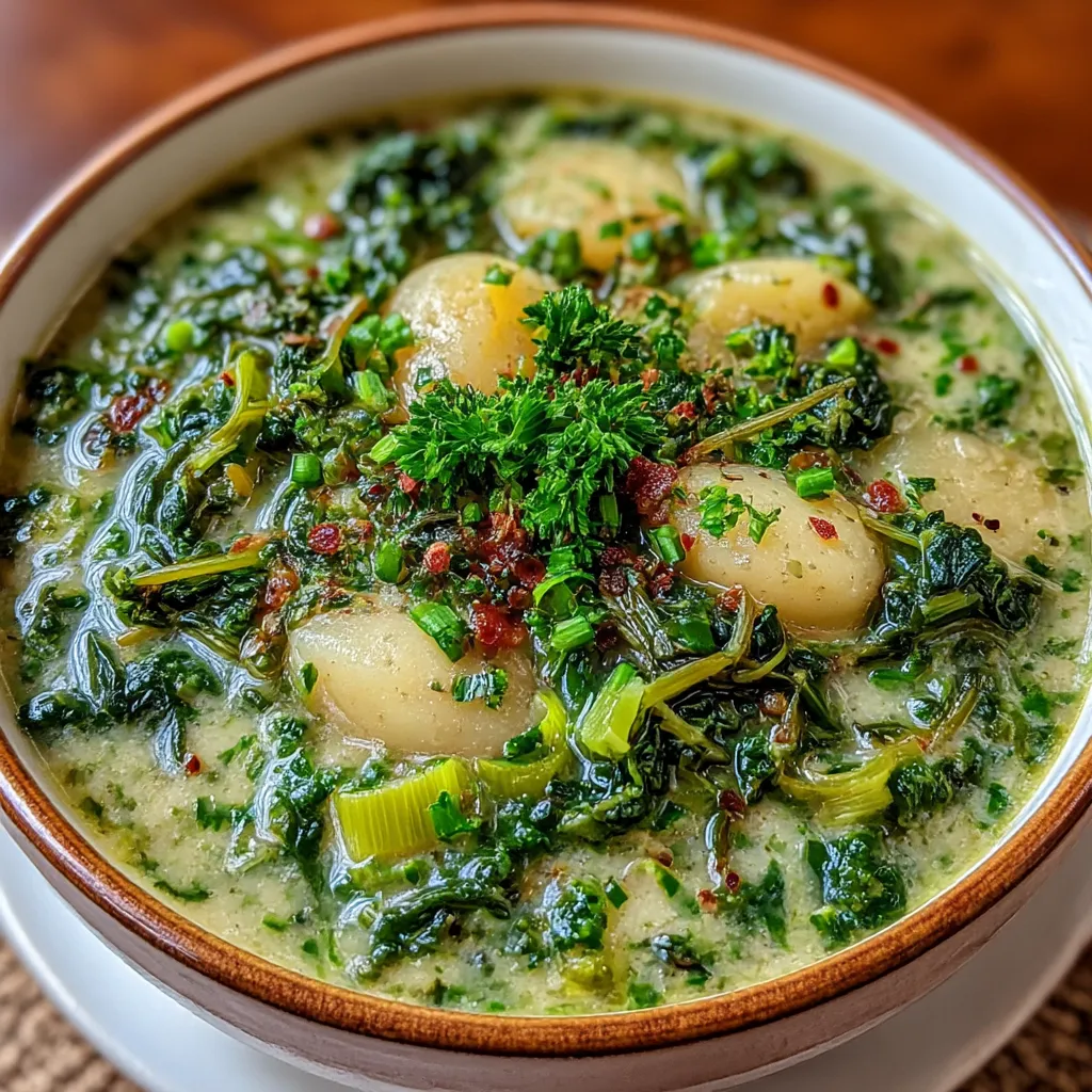 Creamy Dandelion Soup