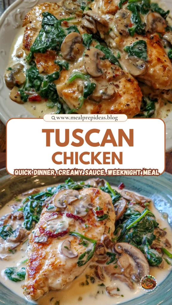 Creamy Tuscan Chicken