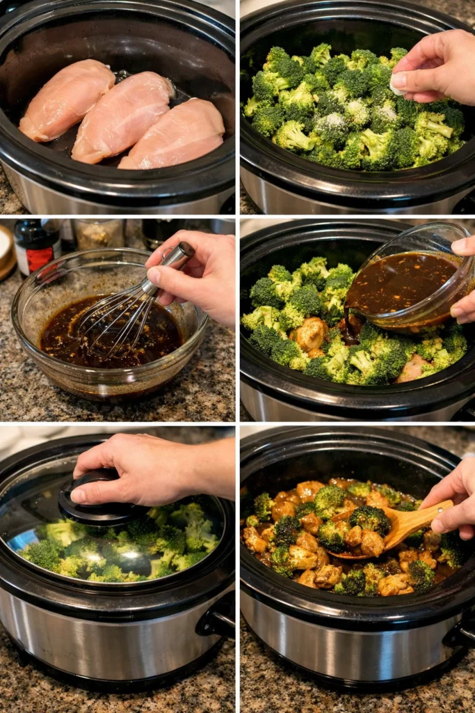 Crockpot Chicken and Broccoli