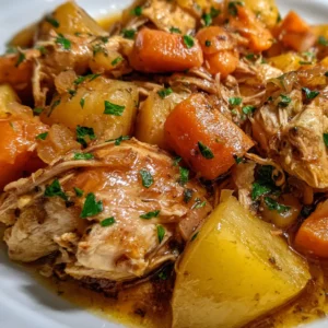 Crockpot Chicken and Sweet Potatoes