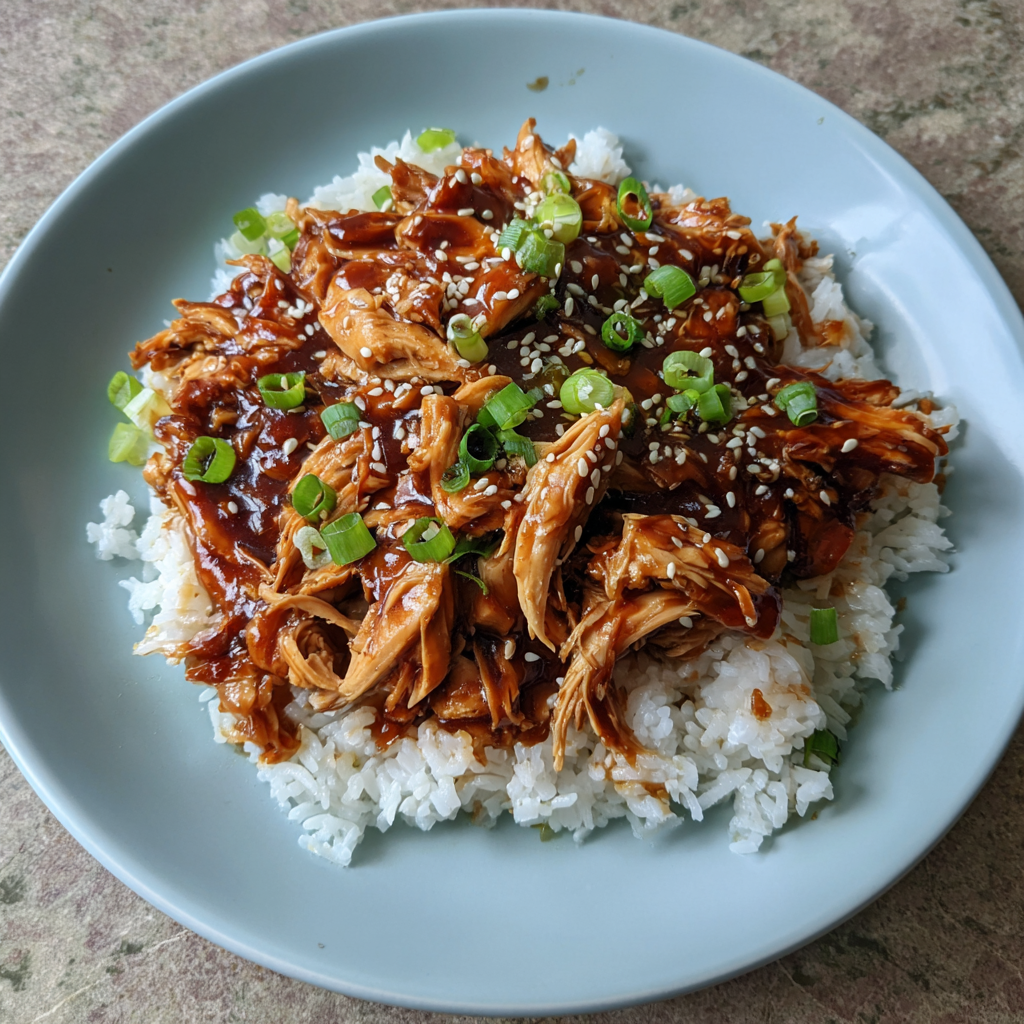 Crockpot Teriyaki Chicken