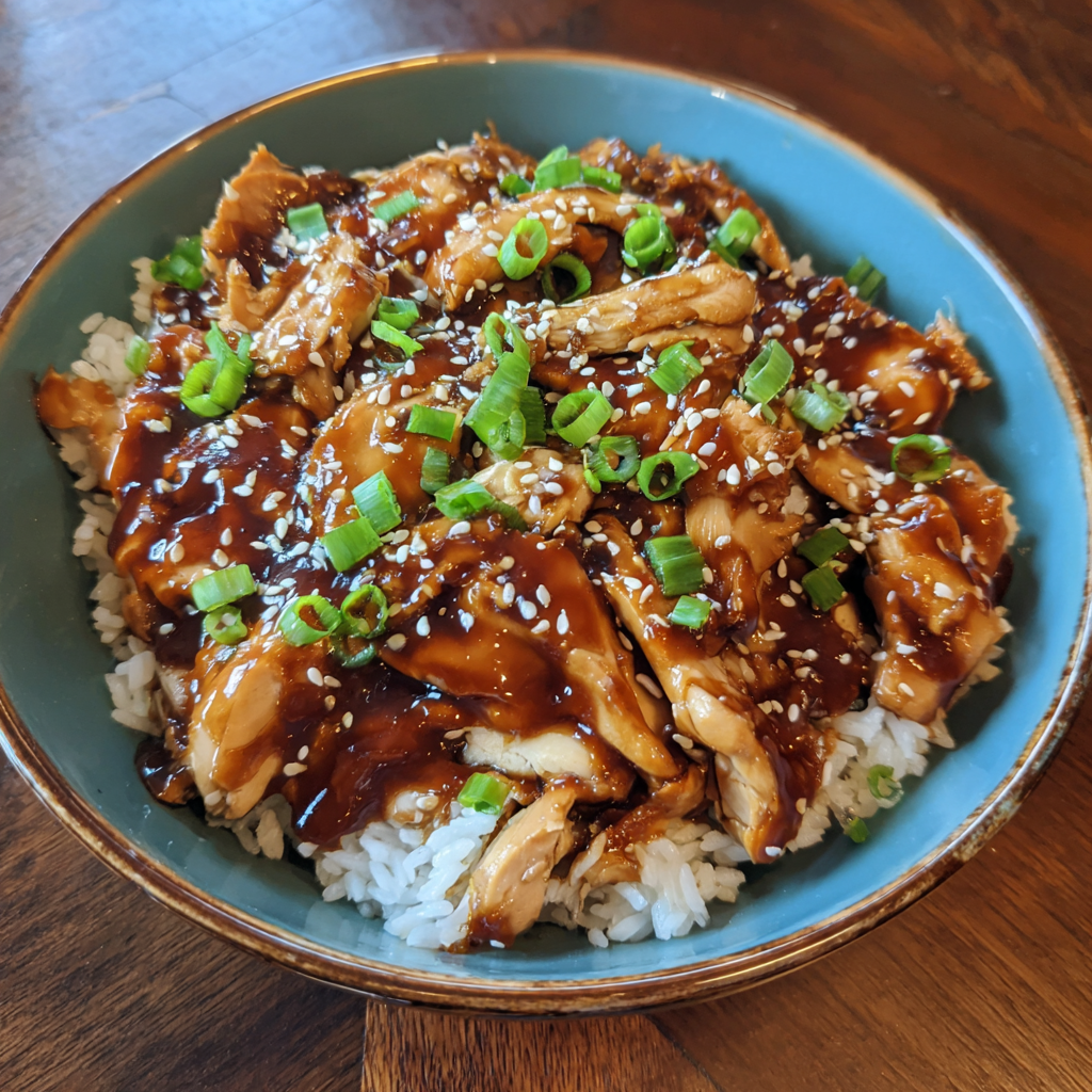 Crockpot Teriyaki Chicken