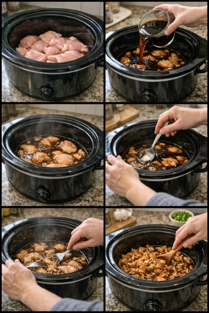 Crockpot Teriyaki Chicken