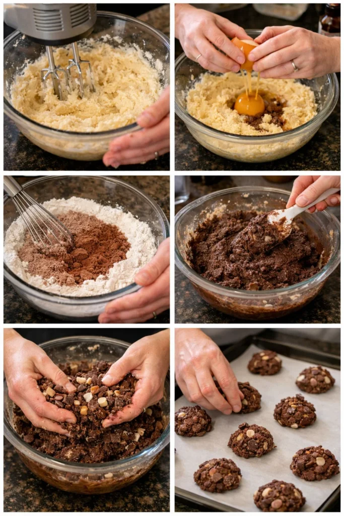 Easter Chocolate Cookies