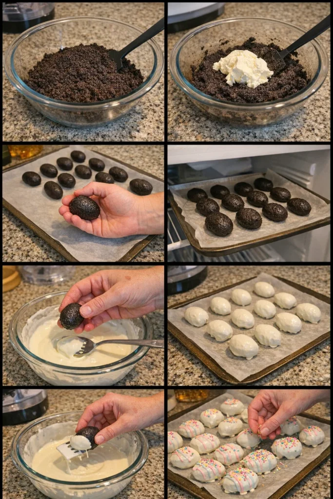 Easter Egg Oreo Balls