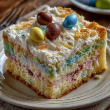 Easter Poke Cake: 5-Ingredient Epic Bright Delight.