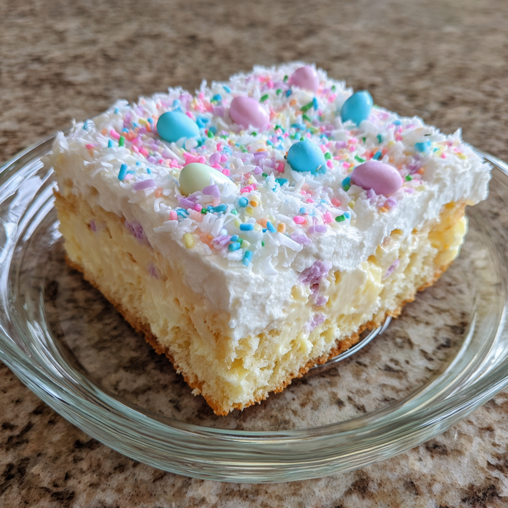 Easter Poke Cake