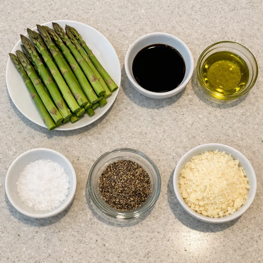 Easy Asparagus with Balsamic Glaze