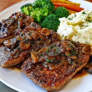 Easy Boneless Thin Beef Chops in Savory Pan Sauce