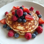 Flourless Cottage Cheese Pancakes