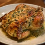 Garlic Butter Whole Chicken