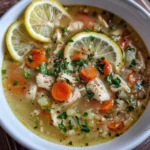 Greek Lemon Chicken Soup
