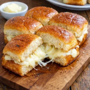 Hawaiian Roll Grilled Cheese