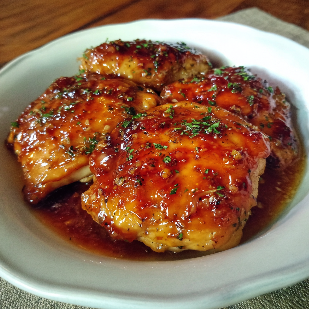 Honey Garlic Chicken Crockpot