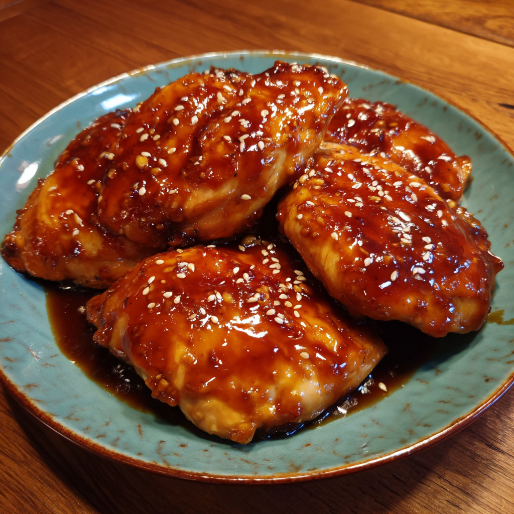 Honey Garlic Chicken Crockpot