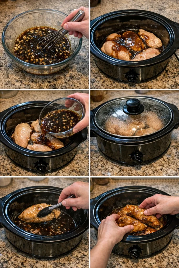 Honey Garlic Chicken Crockpot