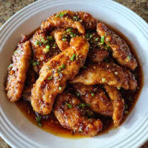 Honey Garlic Chicken Tenders