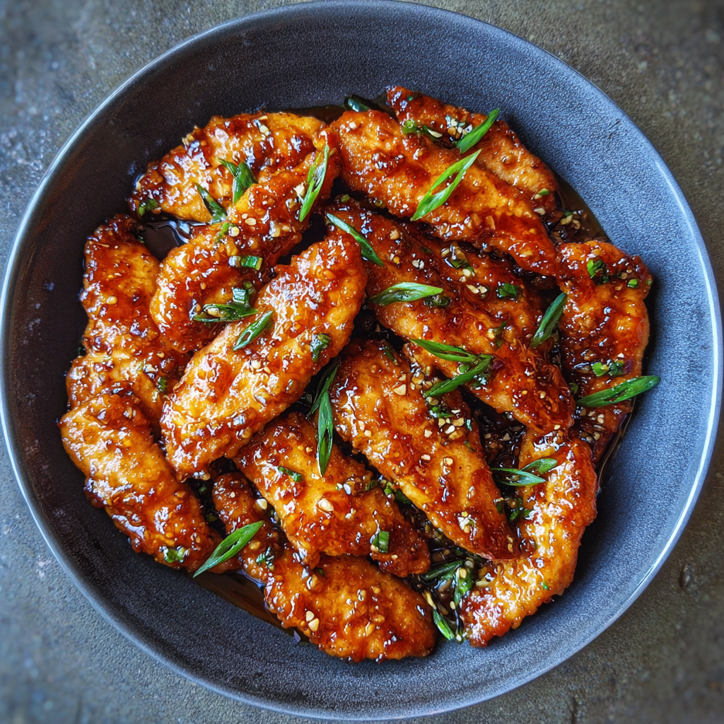 Honey Garlic Chicken Tenders