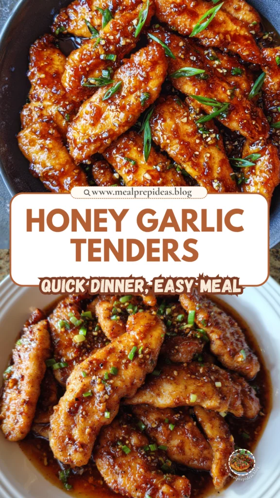 Honey Garlic Chicken Tenders