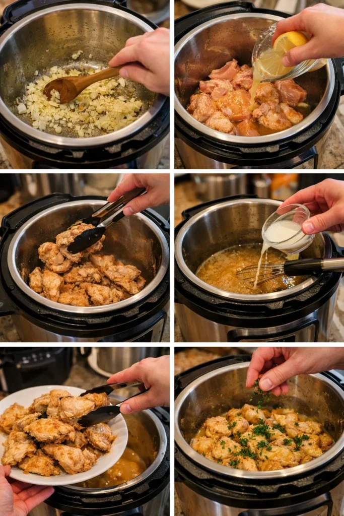 Instant Pot Lemon Chicken