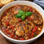 Italian Crockpot Chicken Thighs