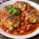Italian Crockpot Chicken Thighs