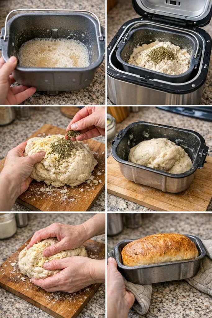 Italian Herb and Cheese Bread