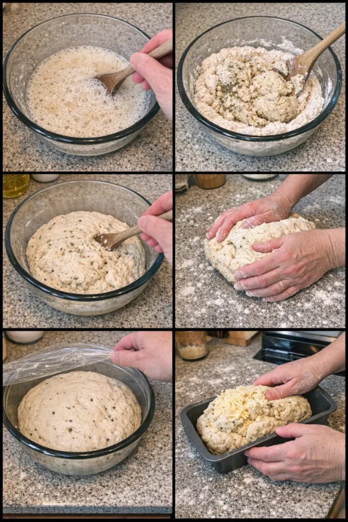 Italian Herb and Cheese Bread
