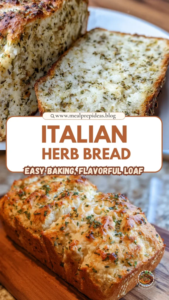 Italian Herb and Cheese Bread